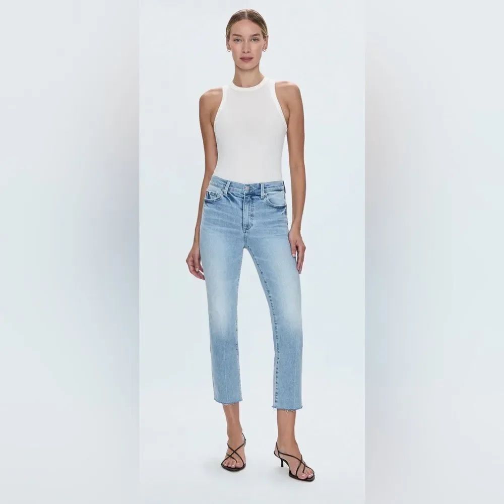 Pistola MONROE CROP HIGH RISE JEAN